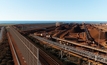  An artist's impression of dust fences to be built at Port Hedland