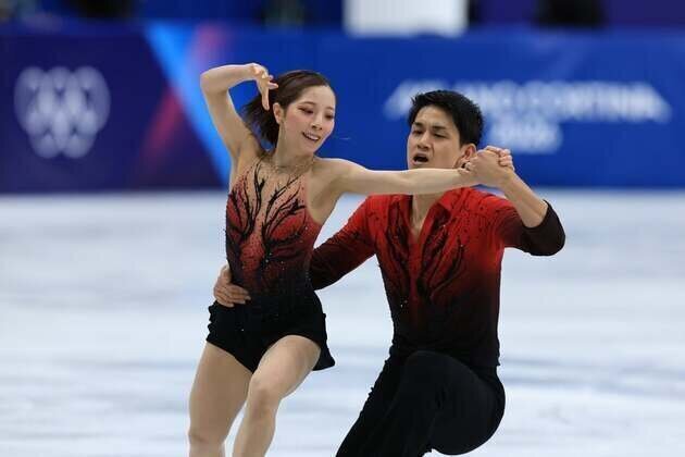Miura, Kihara skate to Japan's first ever Olympic pairs title