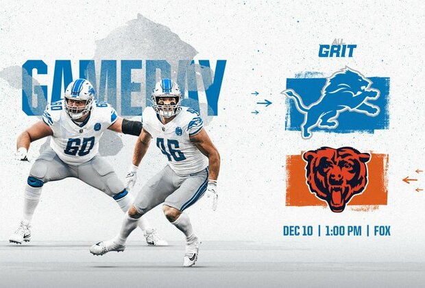 Lions at Bears: How to watch, listen and follow