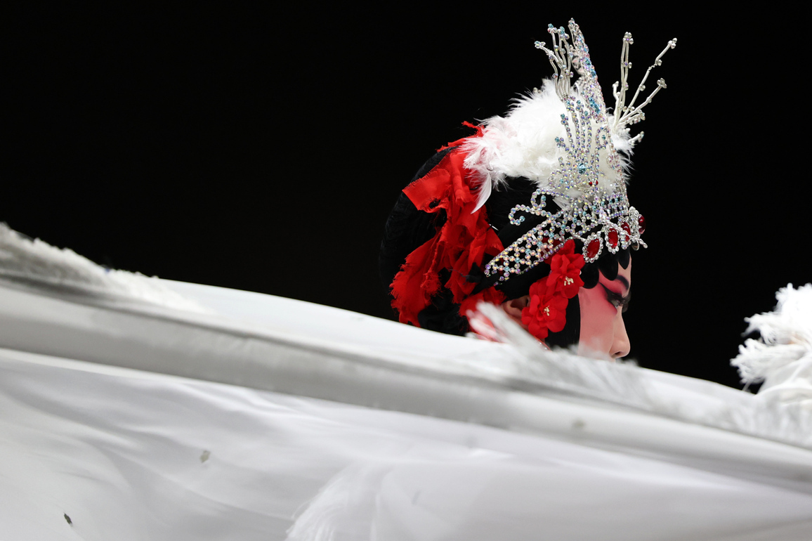 CHINA-SHAANXI-XI'AN-QINQIANG OPERA-YOUNG PERFORMERS (CN)