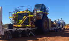  Equipment being unloaded at Anthill