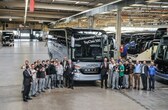 Production starts on Daimler's premium travel coaches