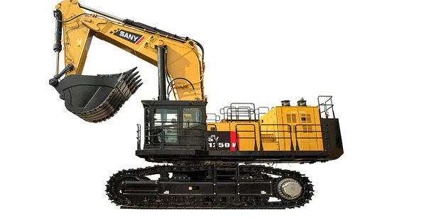 Europe's first 100t SANY excavator