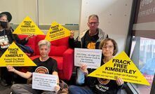 Frack Free Kimberley protesters