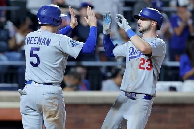 Dodgers aim for rare season sweep of Mets