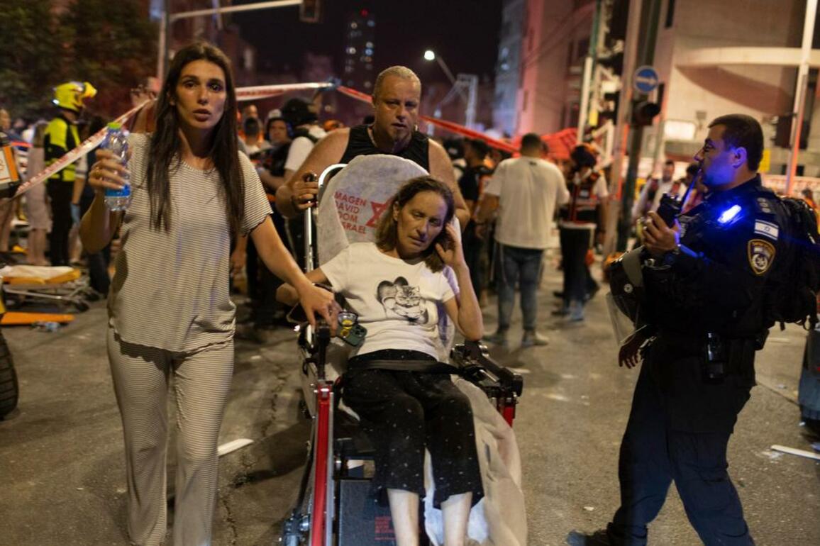 Destruction in Israel as Iranian missiles hit- Everything was destroyed. There is nothing left