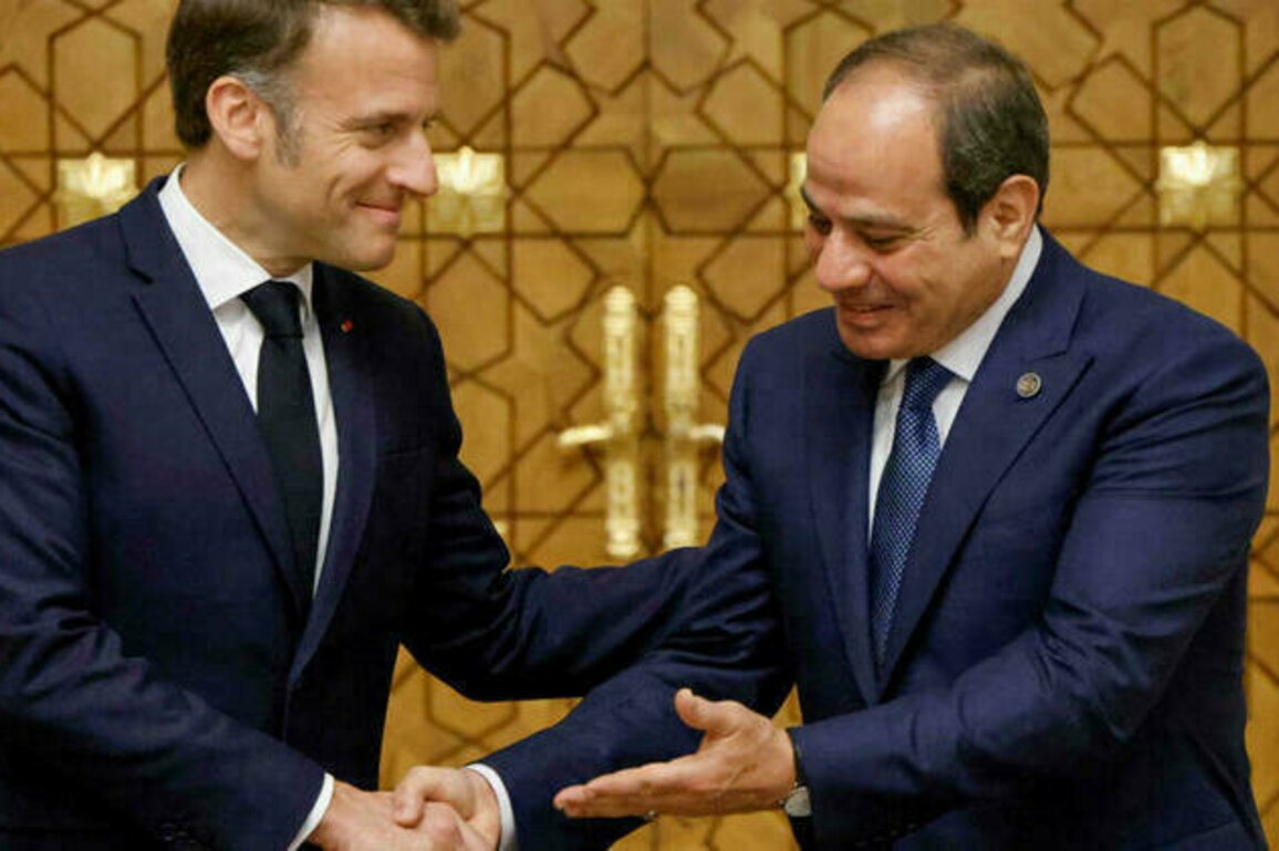 Watch live: Macron, Sisi address press in Egypt ahead of Gaza summit