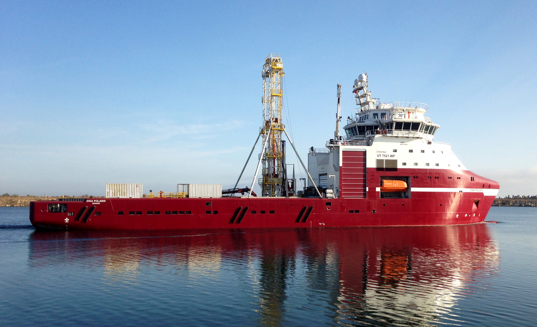 Myklebusthaug’s Dina Polaris will remain part of Geoquip Marine’s operational fleet through to 2030