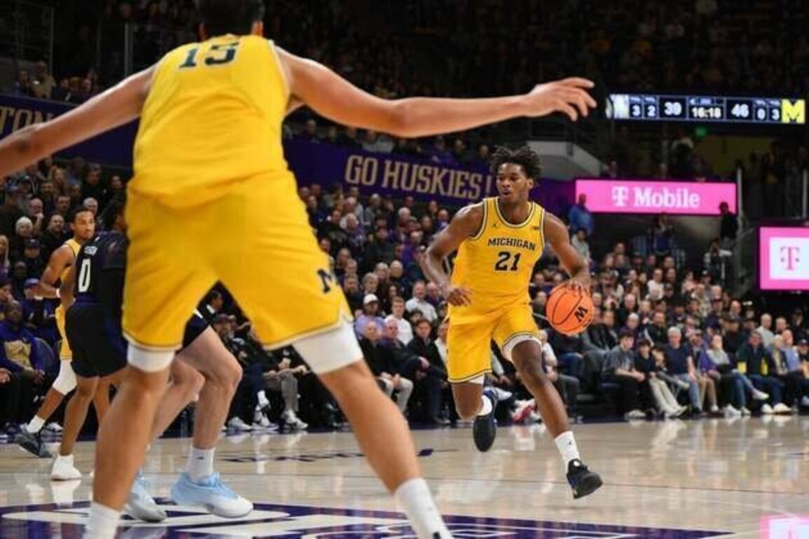 Morez Johnson Jr., No. 4 Michigan aim to exploit Oregon's interior