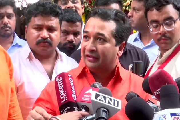 "He will obviously speak...." Maharashtra Minister Nitesh Rane hits back at Sanjay Raut amid language row