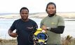 Angola's first saturation divers