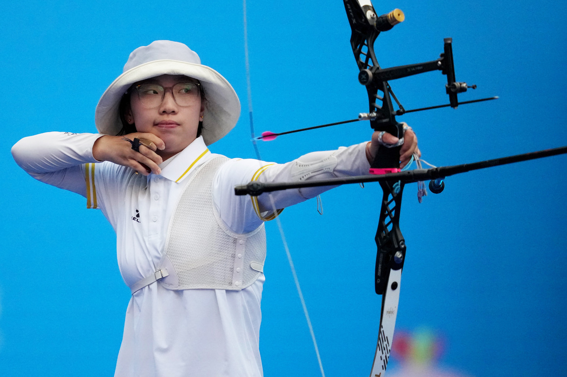 (SP)CHINA-15TH NATIONAL GAMES-ARCHERY-WOMEN'S RECURVE INDIVIDUAL-FINAL (CN)