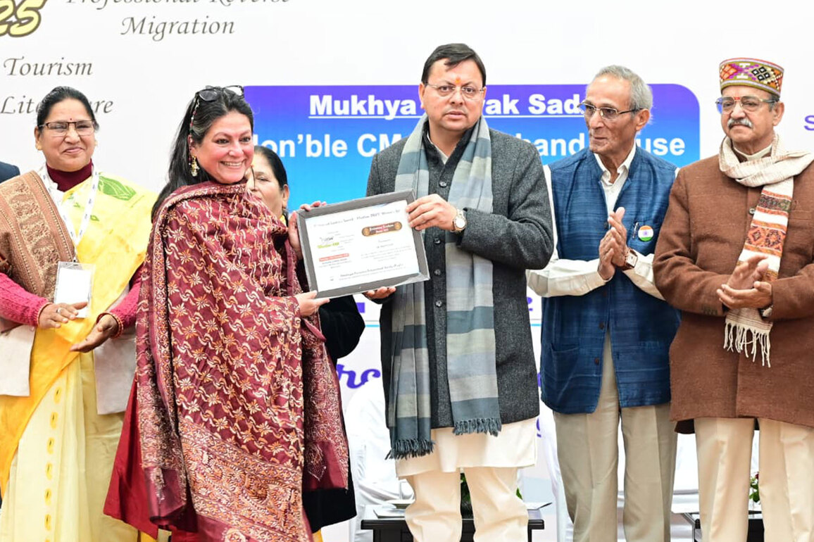 Uttarakhand: CM Dhami participates in national leaders' summit for women