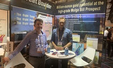  Great Boulder managing director Andrew Paterson (left) and exploration manager Daniel Doran