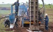  Exploratory drilling taking place at the Longonjo rare earth project in Angola