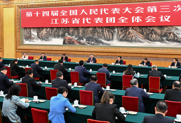 (TWO SESSIONS) CHINA-BEIJING-XI JINPING-NPC-DELIBERATION (CN)