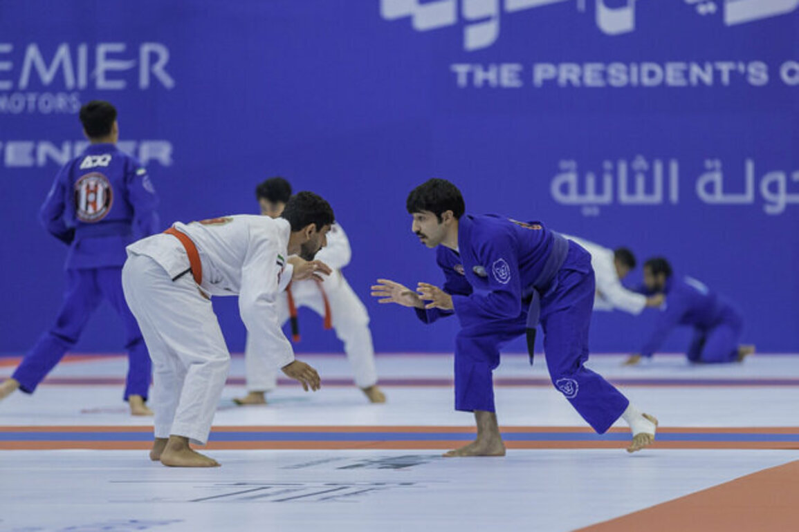 Second round of UAE President's Cup for Jiu-Jitsu concludes in Abu Dhabi
