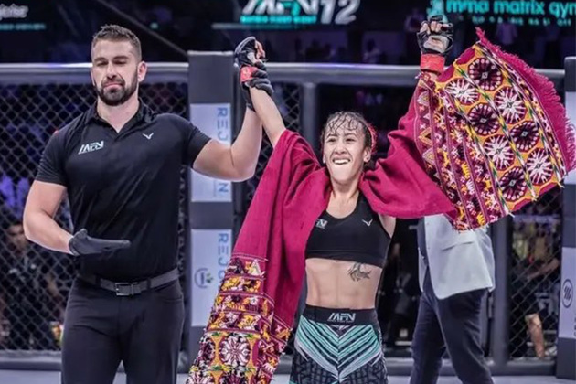 Arunachal Pradesh CM hails MMA fighter Sonam Zomba after her title defence at MFN 18