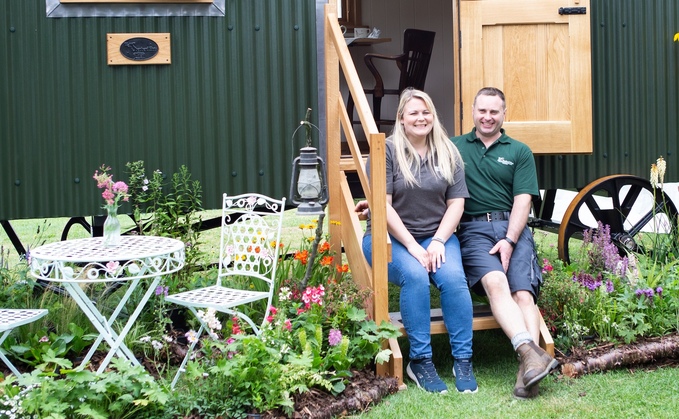 Joanne and Ian Wells opened the doors to Wells Shepherd Huts in 2019, and they have not looked back since.