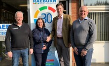  (left to right) James S Raeburn, Anne Baxter CEO Raeburn Drilling, Adam Ainsworth (CEO SafeLane) and Rob Hunter (CFO SafeLane)