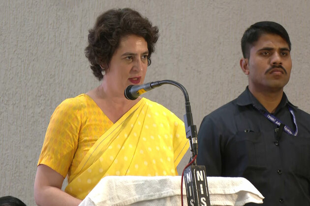 Priyanka Gandhi launches scholarship distribution for higher education to student survivors of Wayanad landslide