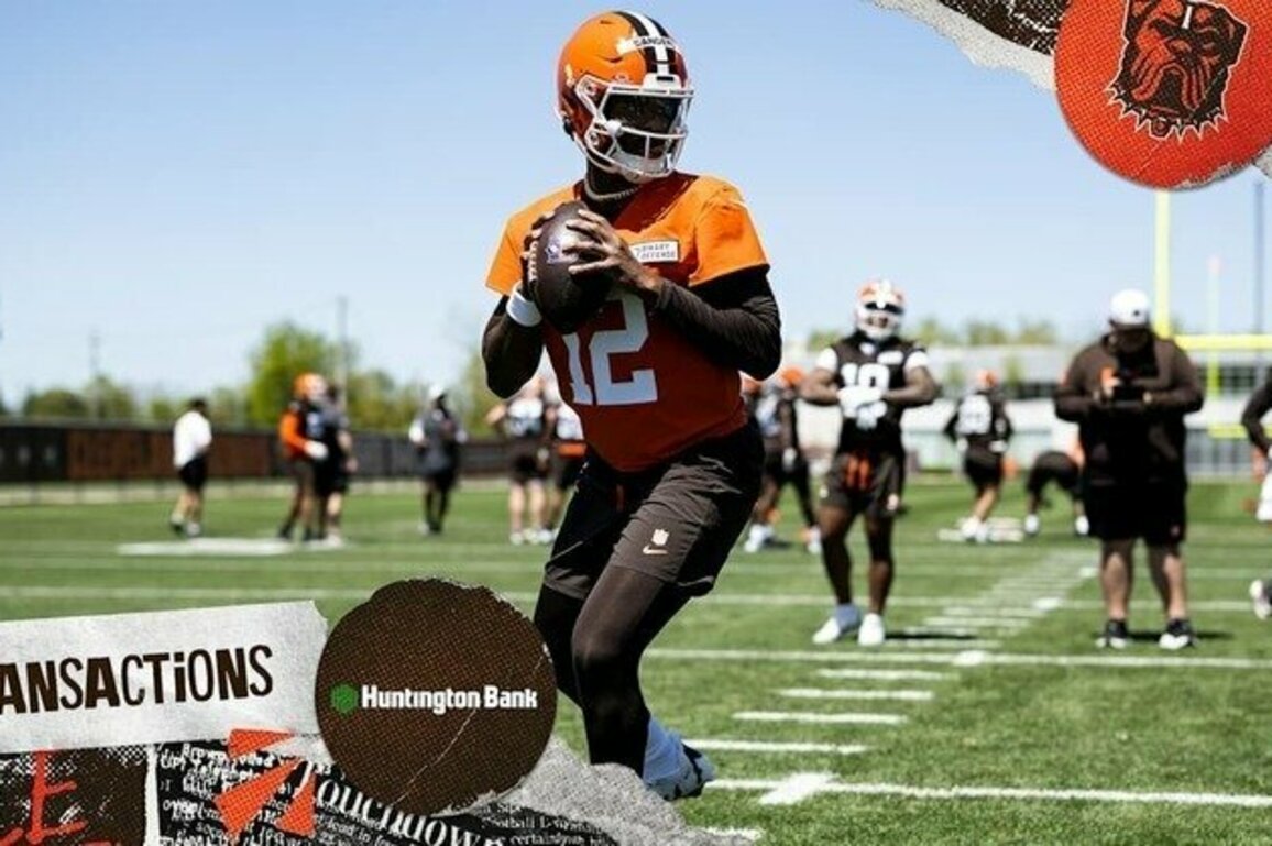 Browns sign QB Shedeur Sanders