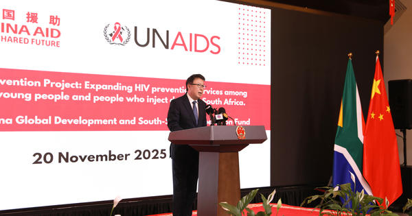 SOUTH AFRICA-JOHANNESBURG-HIV/AIDS-CHINA-FUNDING-AGREEMENT