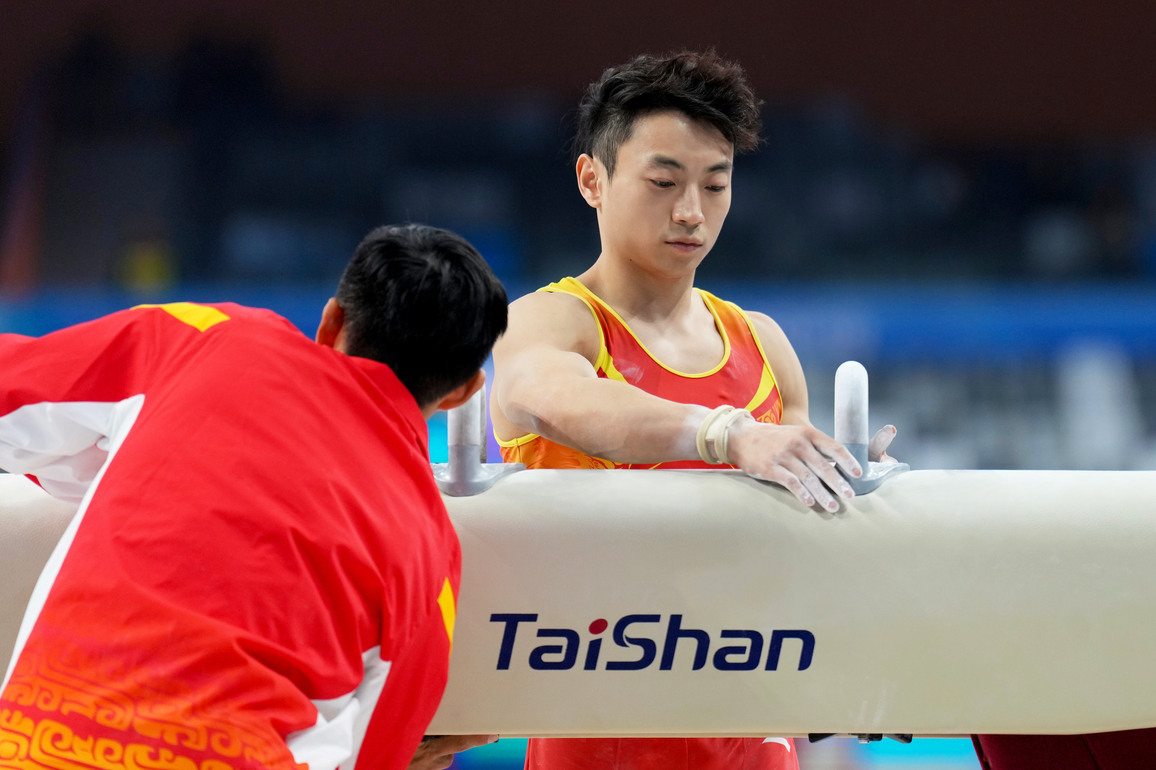 (SP)CHINA-15TH NATIONAL GAMES-ARTISTIC GYMNASTICS-MEN'S ALL-AROUND-FINAL (CN)