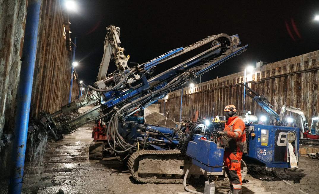 EURODRILL’s C61 drive concept has been proven a success after its use on a challenging jobsite in Denmark