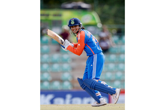 Smriti Mandhana becomes 7th-highest run-getter in women's ODIs
