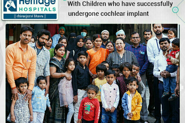 Heritage Hospitals completes 50 Cochlear Implants for children in association with the Government of India