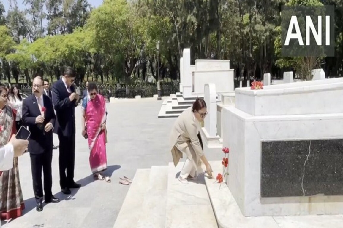 All-party delegation led by Baijayant Panda pays tribute to Emir Abdelkader in Algeria
