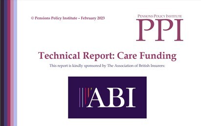 Technical Report: Care Funding