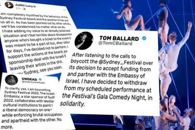 Mainstream media attacks Sydney Festival boycott
