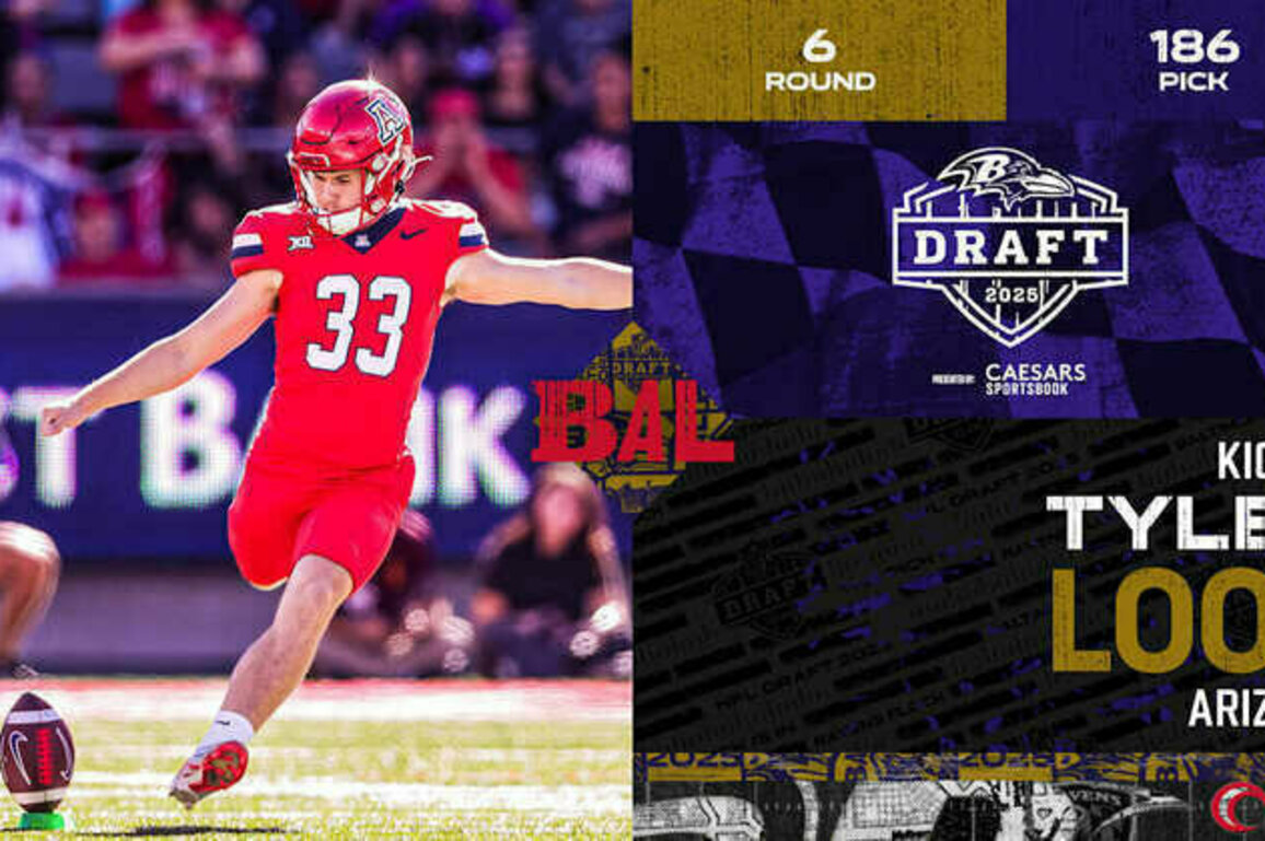 Ravens Draft Kicker Tyler Loop in Sixth Round (No. 186)