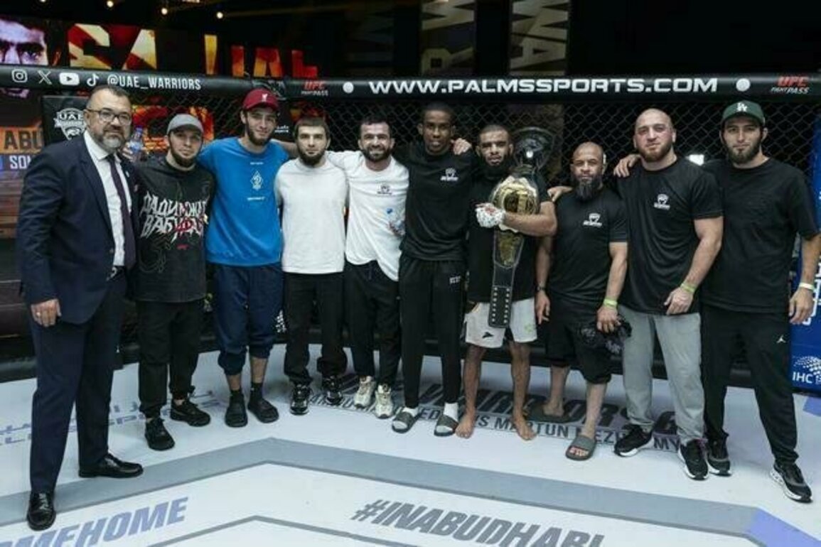 Somali fighter Muhidin Abubakar crowned champion of 64th UAE Warriors