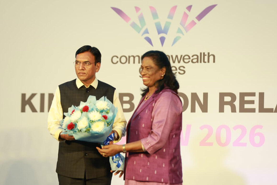 Union Sports Minister Mandaviya kicks off King's Baton Relay for Glasgow 2026 Commonwealth Games in Delhi