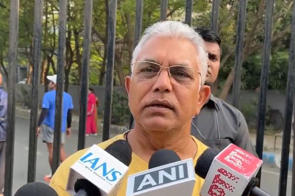 "Time for her to go": West Bengal BJP leader Dilip Ghosh criticises CM Mamata's move to protest against SIR