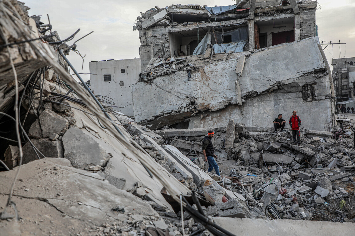 MIDEAST-GAZA-CITY-AIRSTRIKE