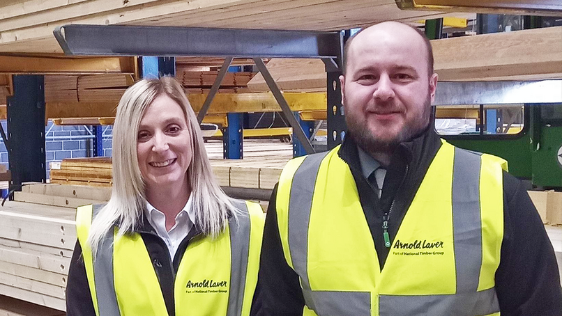 Claire Leckenby and Lee Pollitt 