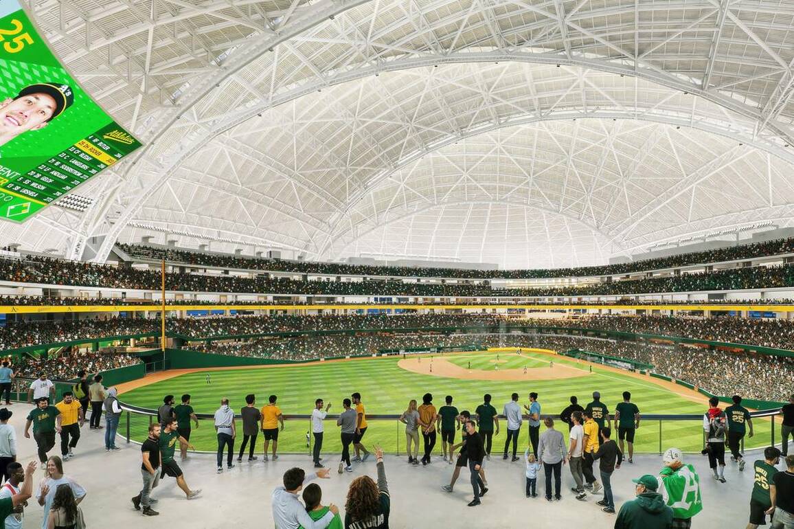 As ballpark on Las Vegas Strip approaches groundbreaking - Athletics