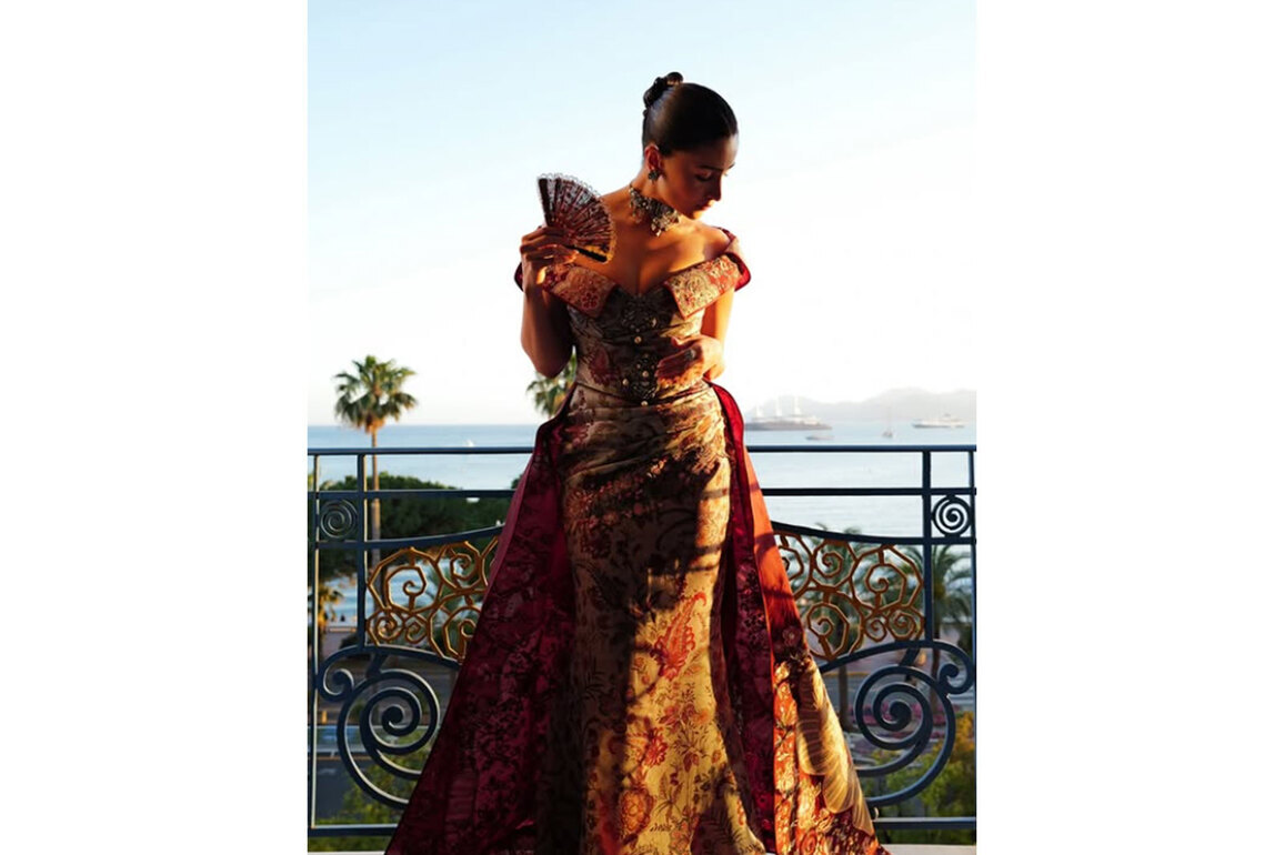 Alia Bhatt channels 'Bridgerton' glamour in regency-inspired saree at Cannes 2026