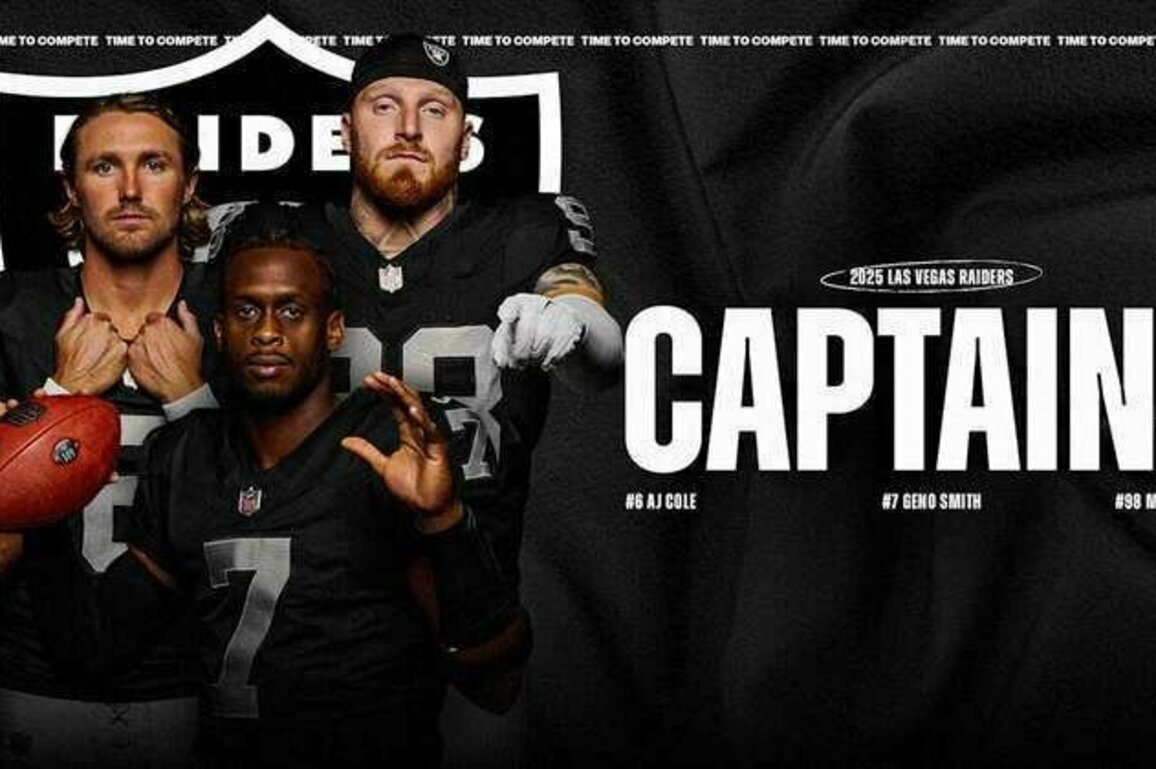 Raiders announce team captains for 2025 season
