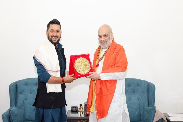 Chairman of Nepal's Rastriya Swatantra Party meets Home Minister Amit Shah