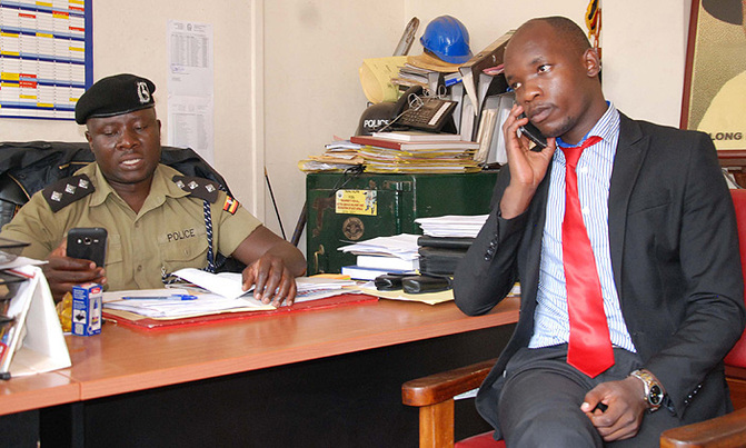 Makerere guild president, 8 others arrested Makerere guild president, 8 others arrested