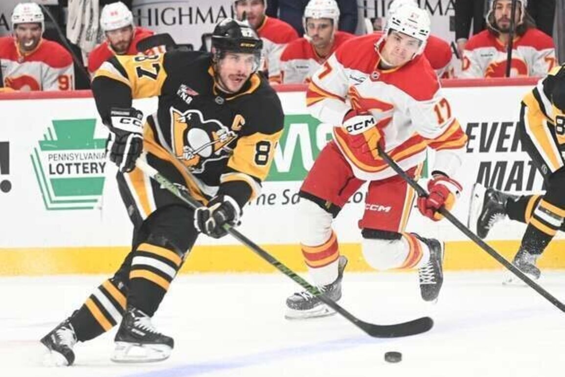 Flames halt 4-game skid, cool off red-hot Penguins
