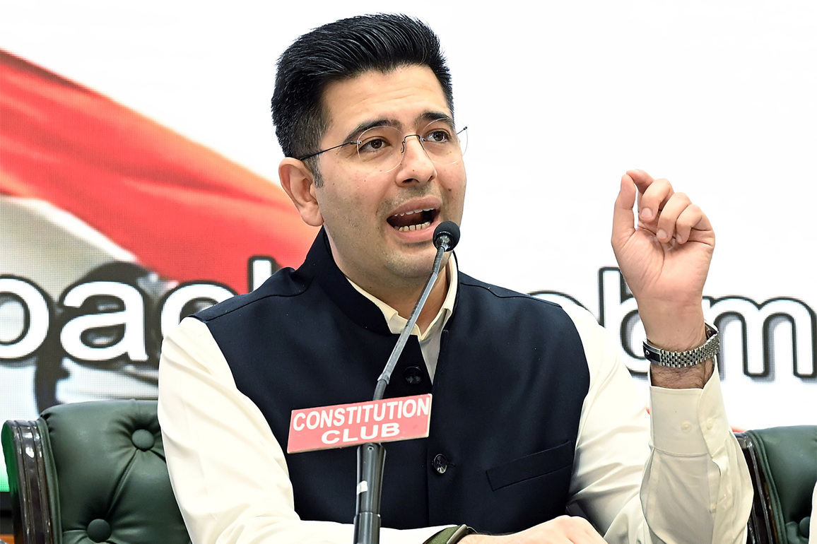 Raghav Chadha appointed as Chairman of Committee on Petitions in Rajya Sabha