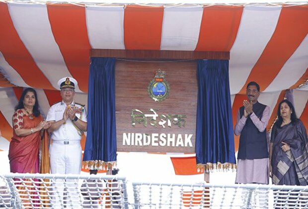 INS Nirdeshak commissioned into Indian Navy at Visakhapatnam Naval Dockyard