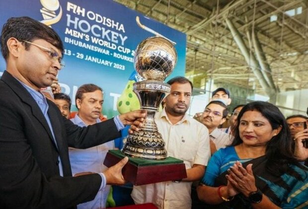 After successful nationwide tour Hockey World Cup 2023 trophy returns to Odisha