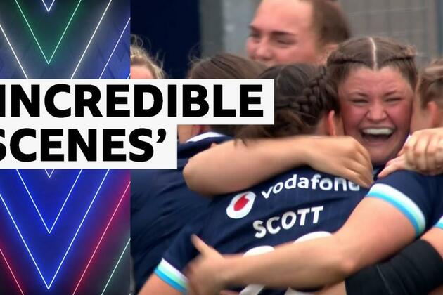 Women&#39;s Six Nations- Scotland beat Ireland with last-minute try